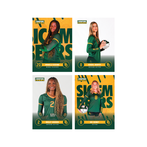 Baylor - NCAA Women's Volleyball - 2025 Starter Pack (12 Cards)