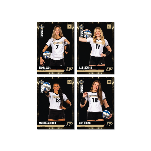Purdue - NCAA Women's Volleyball - 2025 Starter Pack
