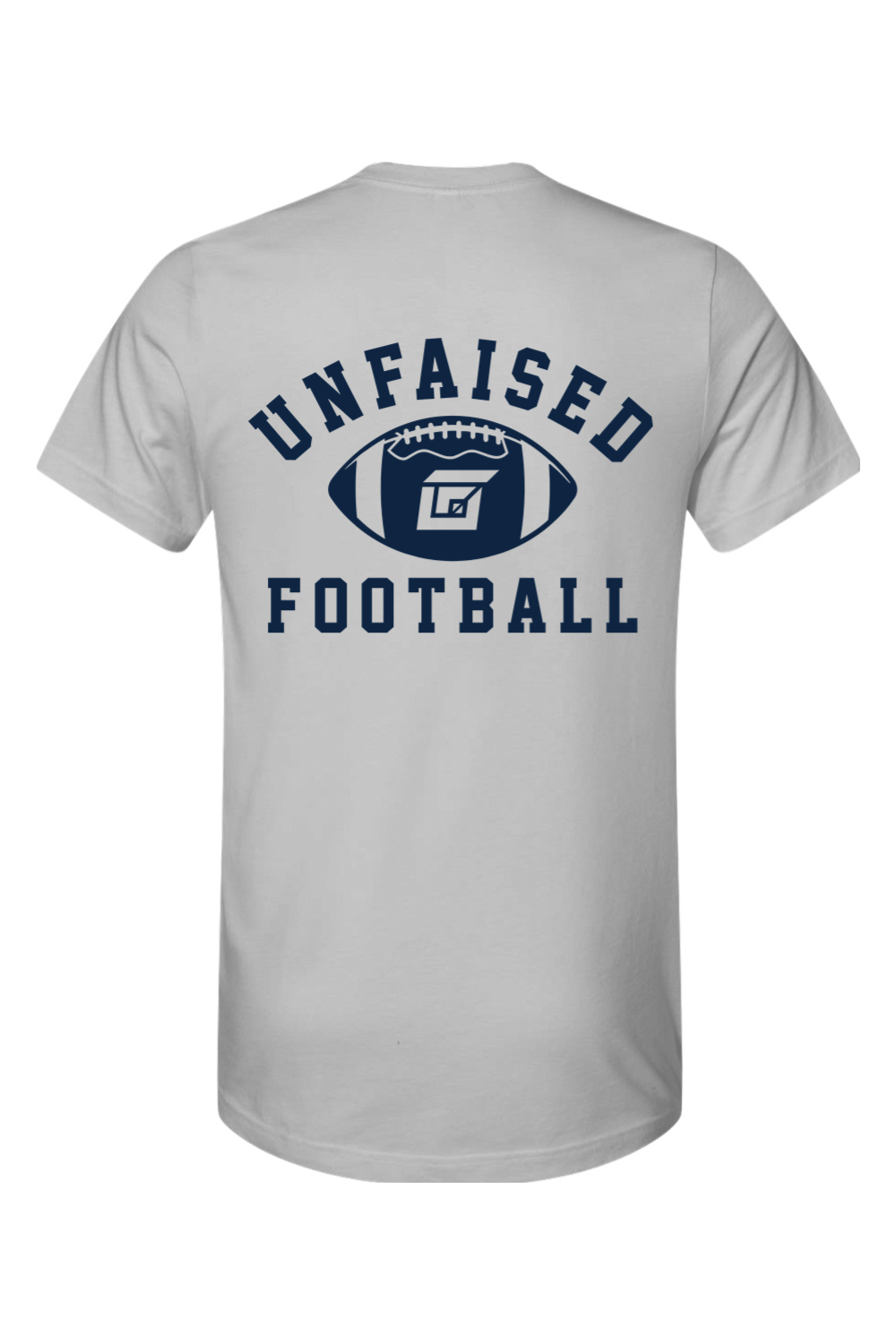 Unfaised Sport Grey T-Shirt Sports Shersey - Football (Clover)