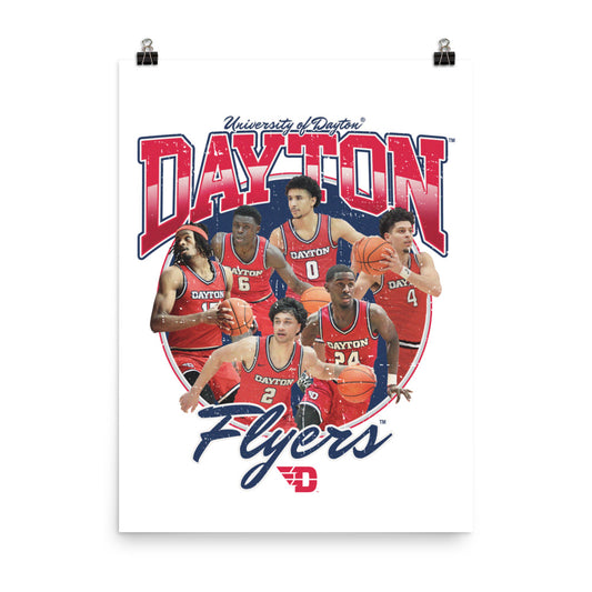 Dayton : NCAA Men's Basketball - Official 2023 - 2024  Post Season Poster