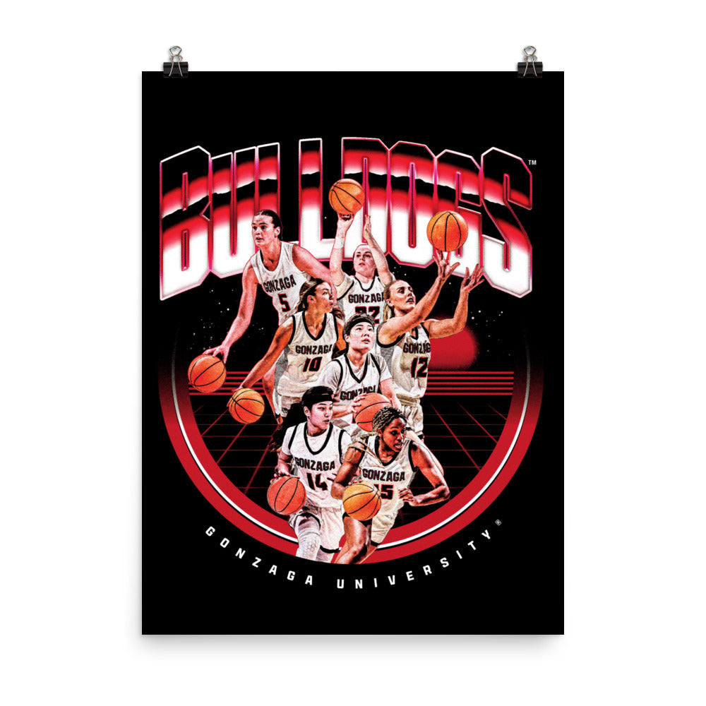 Gonzaga - NCAA Women's Basketball : Official 2023 - 2024 Post Season Poster