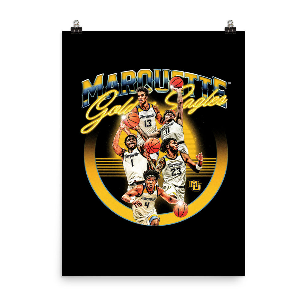 Marquette - NCAA Men's Basketball : Official 2023 - 2024 Post Season Poster