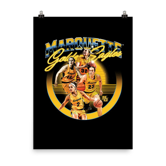 Marquette - NCAA Women's Basketball : Official 2023 - 2024 Post Season Poster