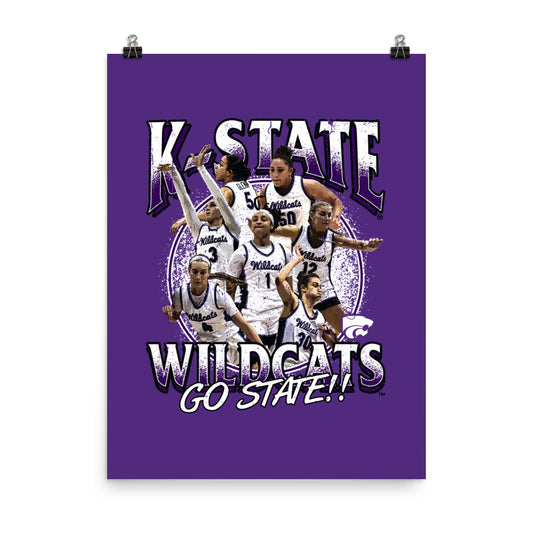 Kansas State - NCAA Women's Basketball : Official 2023 - 2024 Post Season Poster
