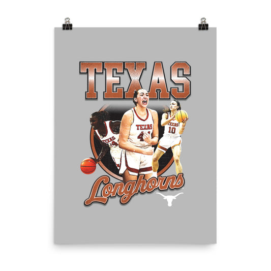 Texas - NCAA Women's Basketball : Official 2023 - 2024 Post Season Poster
