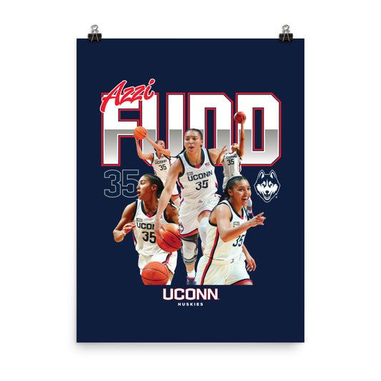UConn - NCAA Women's Basketball : Azzi Fudd 2023 - 2024 Post Season Poster