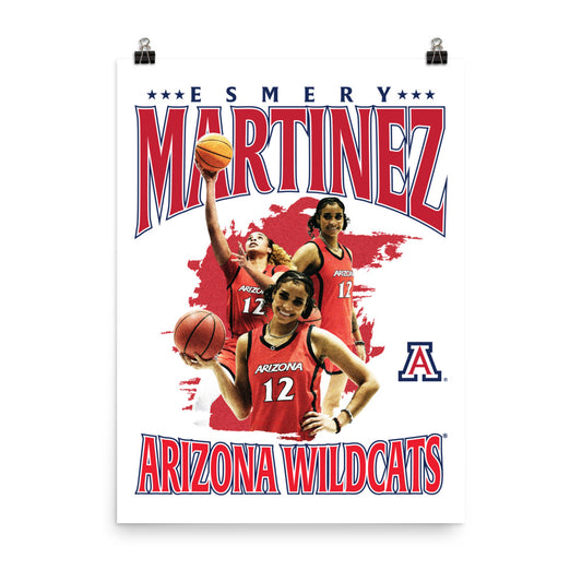 Arizona - NCAA Women's Basketball : Esmery Martinez - Official 2023 - 2024 Post Season Poster