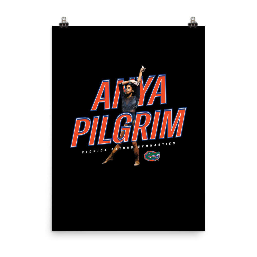 Florida - NCAA Women's Gymnastics : Anya Pilgrim Individual Caricature