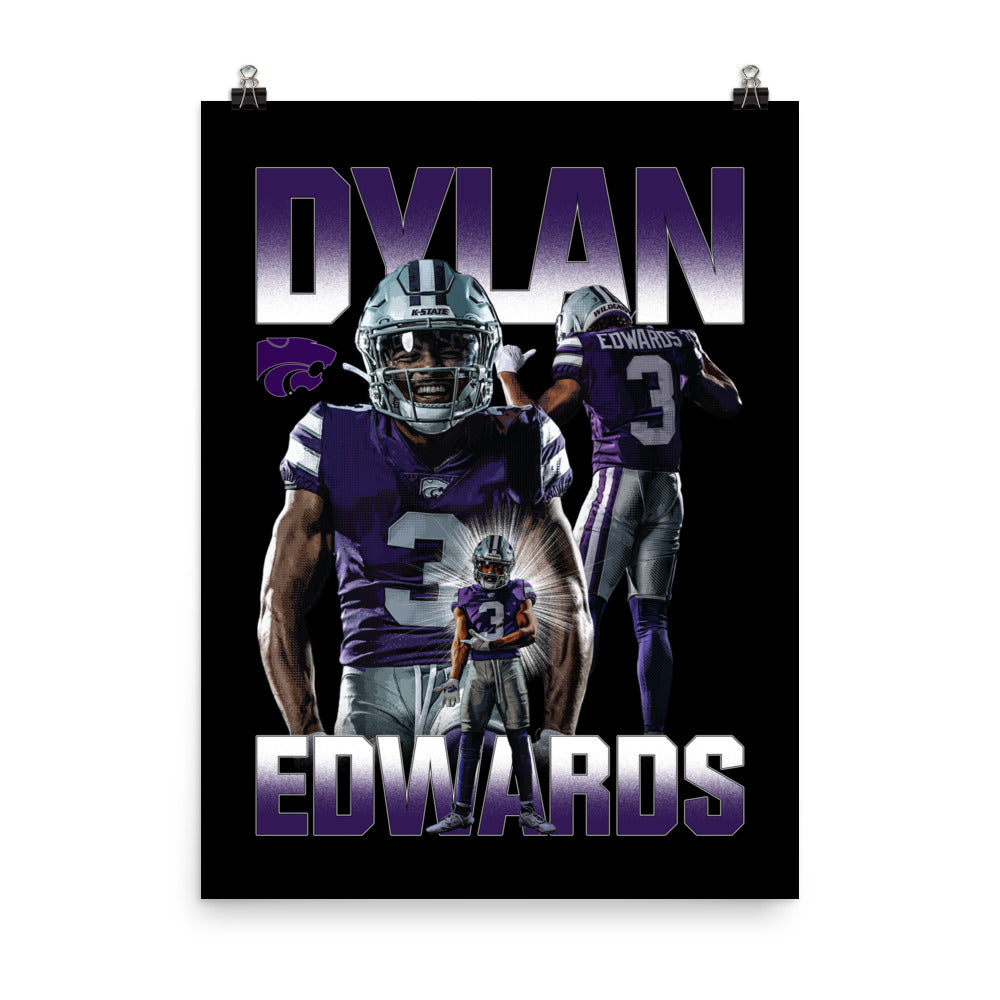 Kansas State - NCAA Football : Dylan Edwards Poster