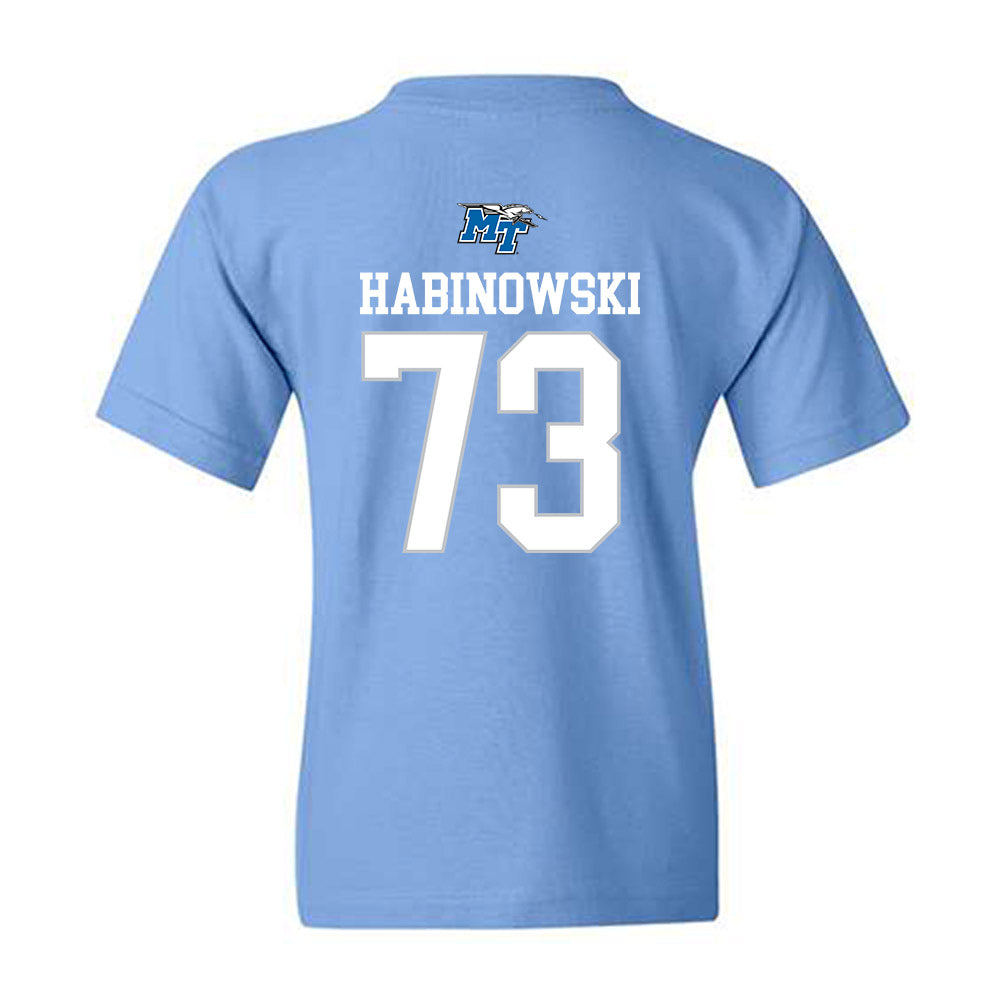 MTSU - NCAA Football : Joseph Habinowski - Replica Shersey Youth T-Shirt-1