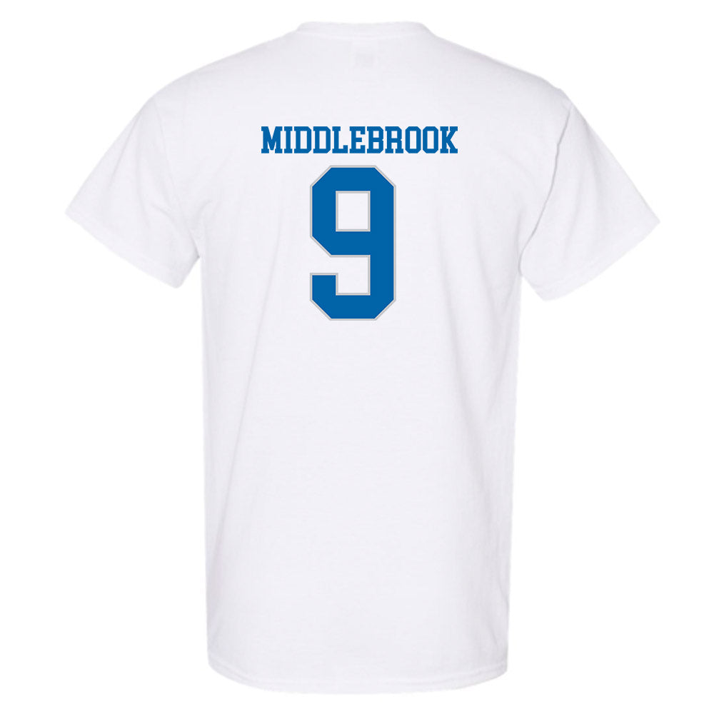 MTSU - NCAA Football : Jekail Middlebrook - Replica Shersey T-Shirt-1
