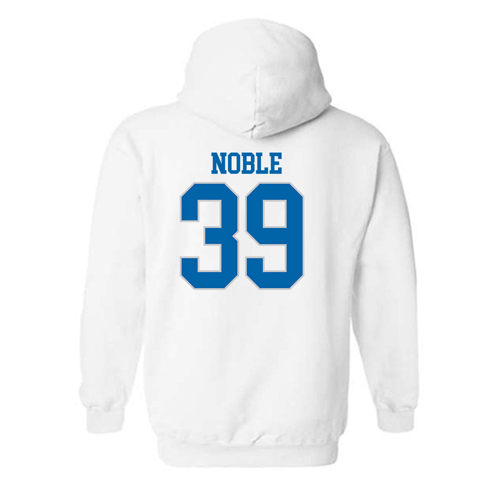 MTSU - NCAA Football : Christofer Noble - Replica Shersey Hooded Sweatshirt-1