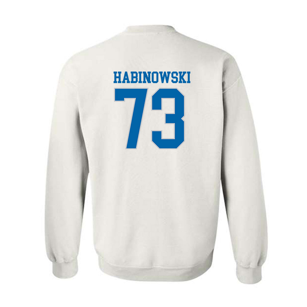 MTSU - NCAA Football : Joseph Habinowski - Replica Shersey Crewneck Sweatshirt-1