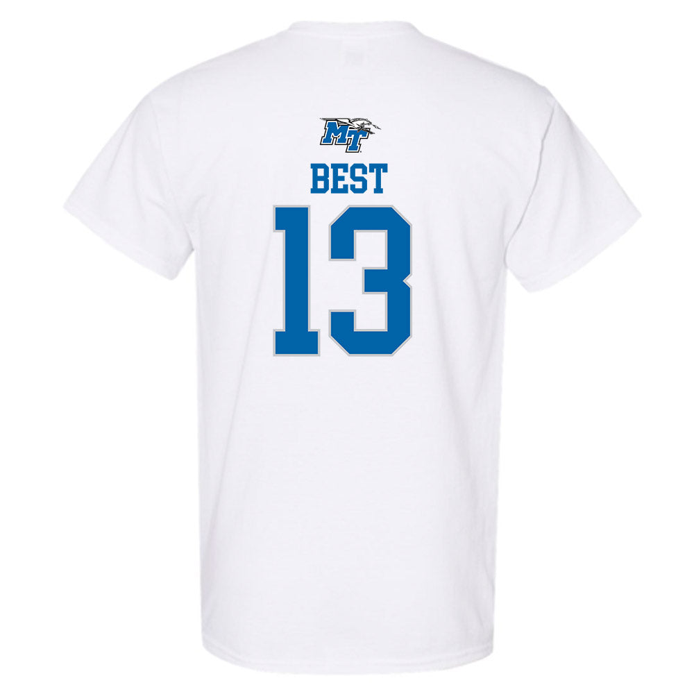 MTSU - NCAA Women's Soccer : Olivia Best - Replica Shersey T-Shirt-1