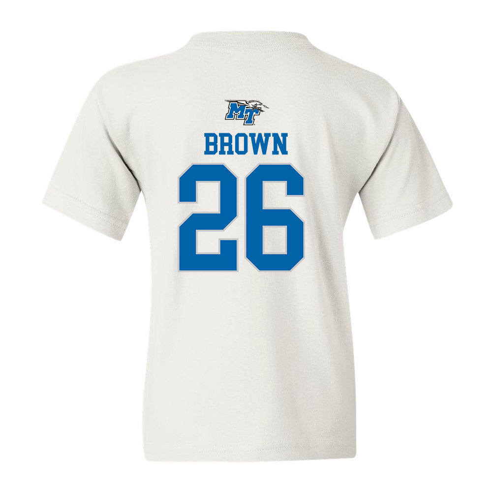 MTSU - NCAA Women's Soccer : Emma Brown - Replica Shersey Youth T-Shirt
