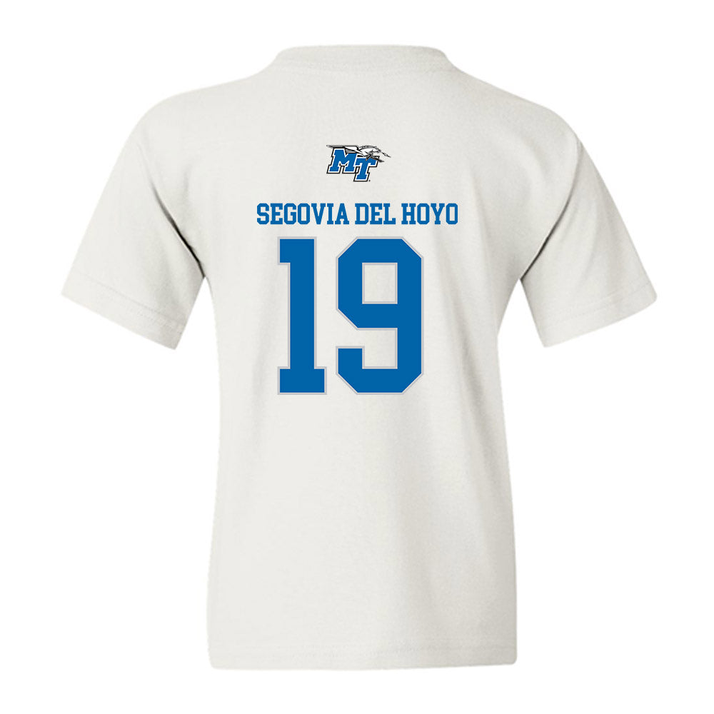 MTSU - NCAA Women's Soccer : Sandra Segovia del Hoyo - Replica Shersey Youth T-Shirt-1