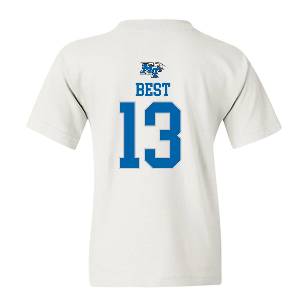 MTSU - NCAA Women's Soccer : Olivia Best - Replica Shersey Youth T-Shirt-1
