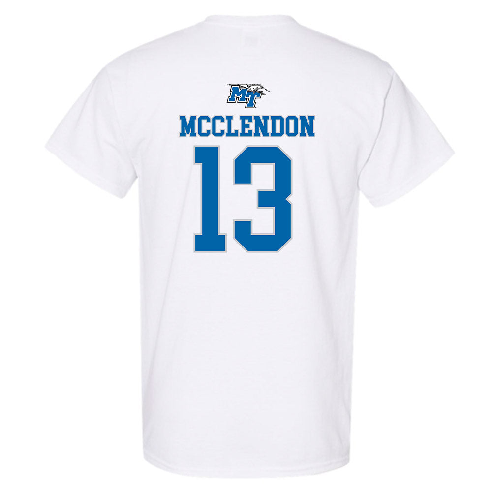 MTSU - NCAA Women's Basketball : Jenna McClendon - Replica Shersey T-Shirt-1