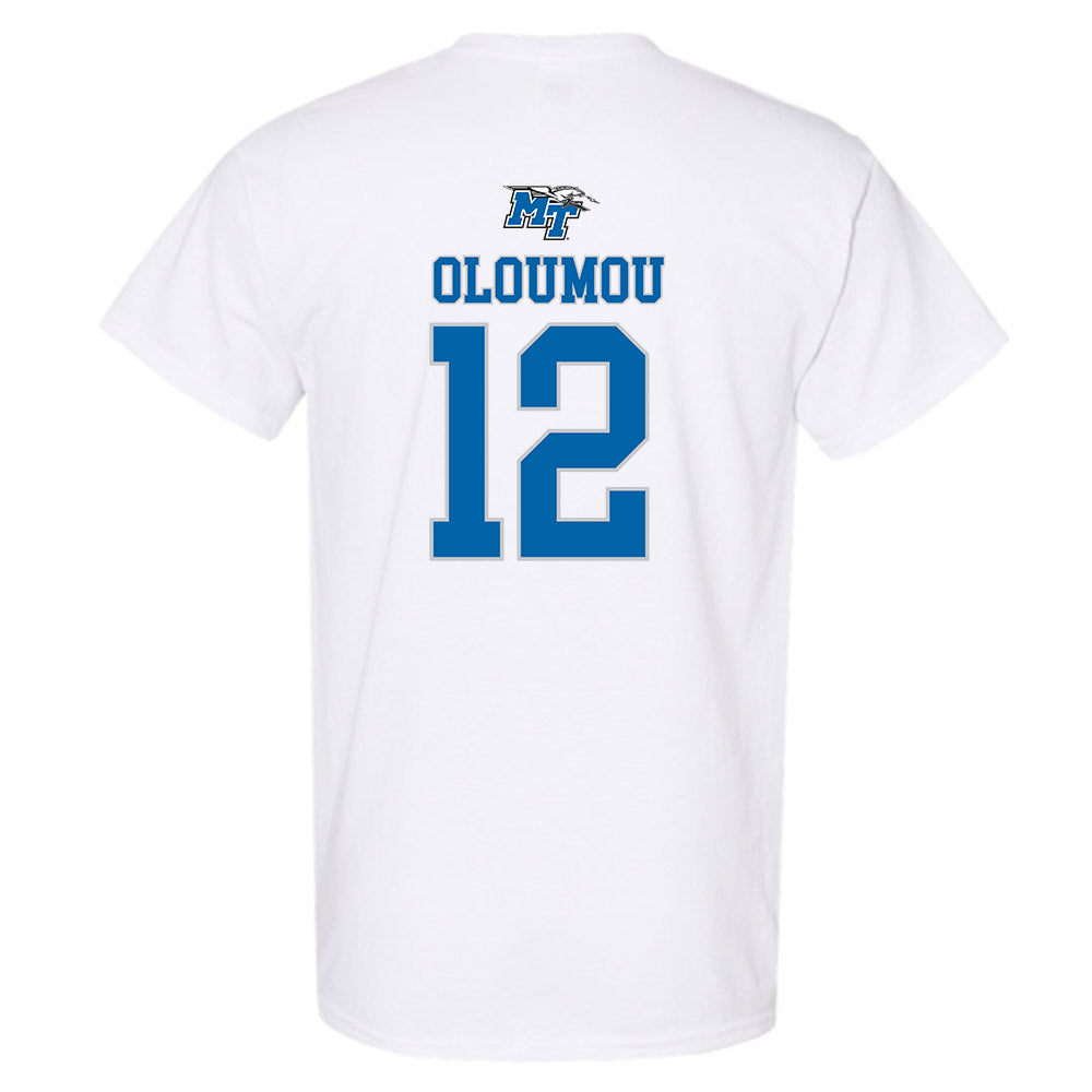 MTSU - NCAA Men's Basketball : Brandon Oloumou - Replica Shersey T-Shirt-1