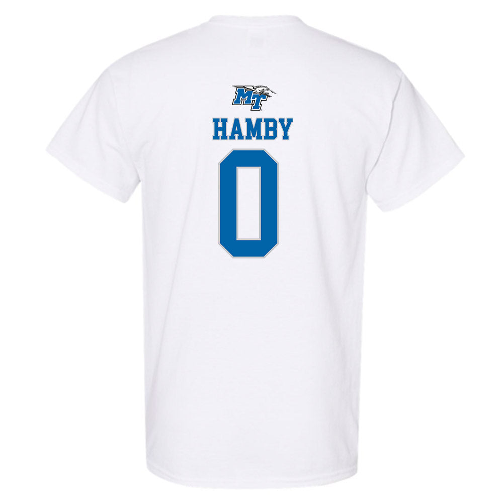 MTSU - NCAA Women's Basketball : Gracie Hamby - Replica Shersey T-Shirt-1