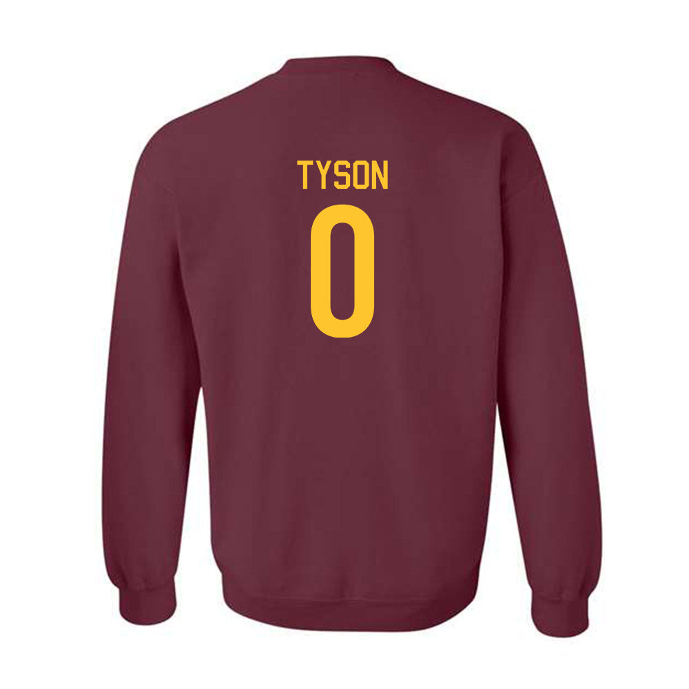 Arizona State - NCAA Football : Jordyn Tyson - Classic Shersey Crewneck Sweatshirt-1