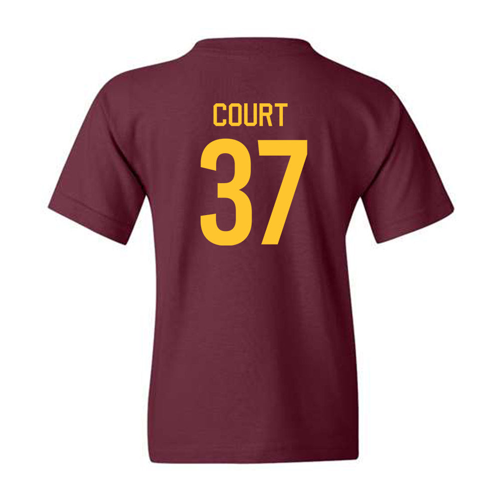 Arizona State - NCAA Men's Ice Hockey : Sam Court - Classic Shersey Youth T-Shirt