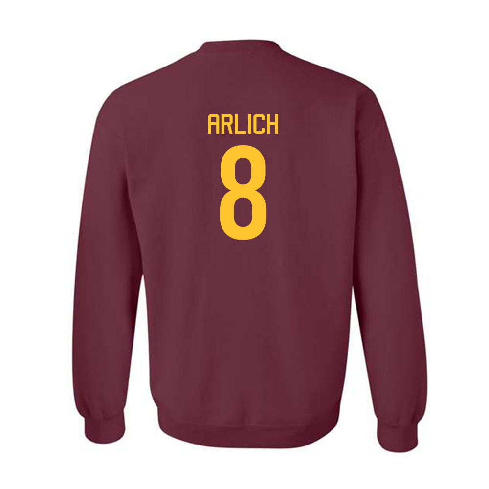 Arizona State - NCAA Baseball : Max Arlich - Classic Shersey Crewneck Sweatshirt
