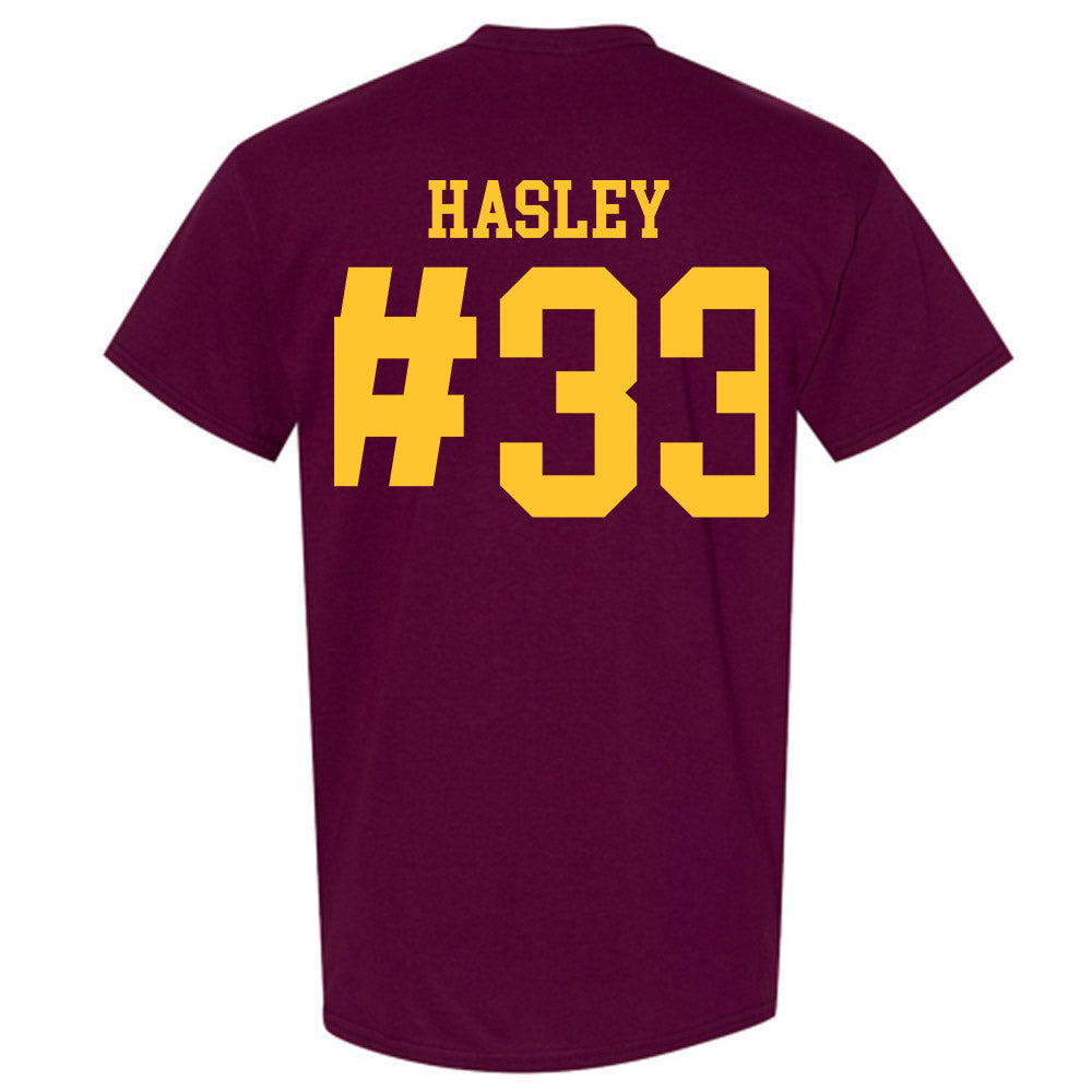 Arizona State - NCAA Men's Ice Hockey : Connor Hasley - Classic Shersey T-Shirt-1