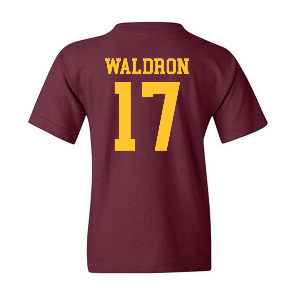 Arizona State - NCAA Men's Ice Hockey : John Waldron - Classic Shersey Youth T-Shirt-1