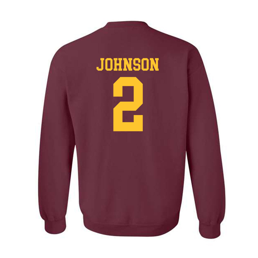 Arizona State - NCAA Men's Basketball : Anthony Johnson - Classic Shersey Crewneck Sweatshirt-1
