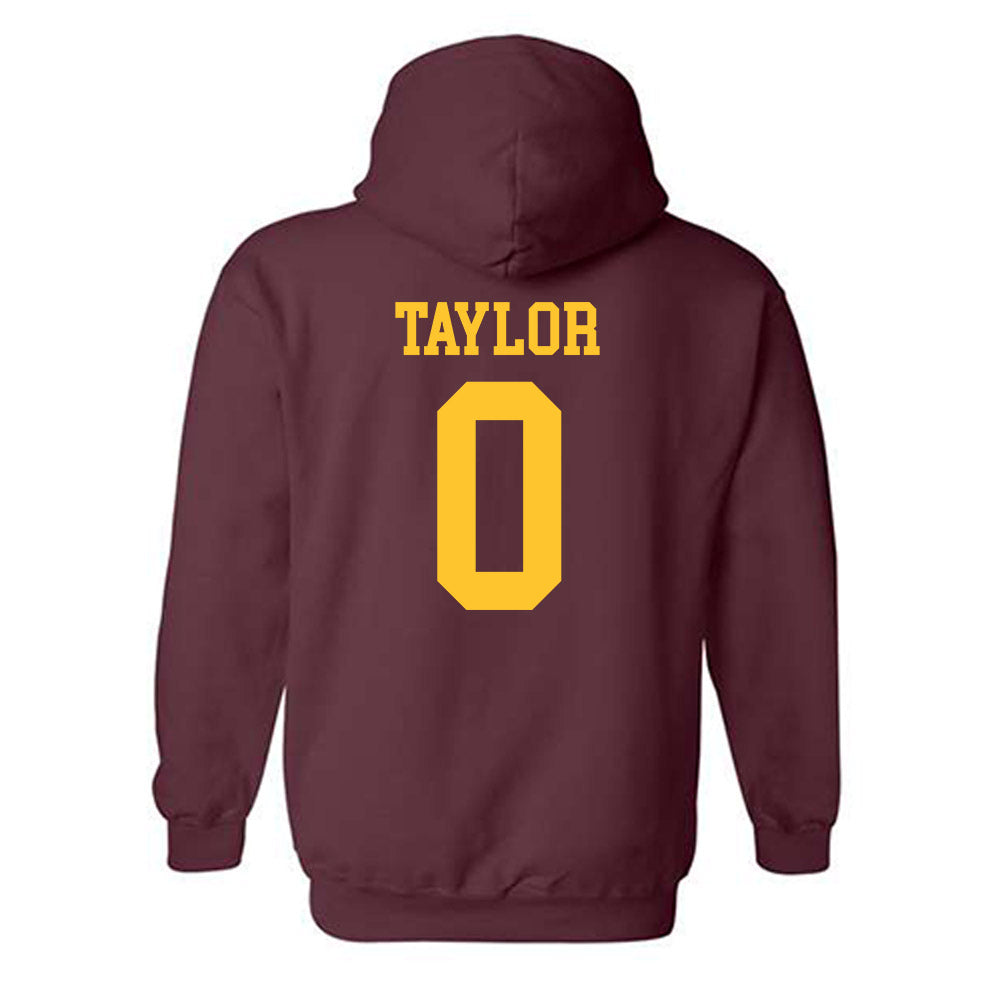 Arizona State - NCAA Beach Volleyball : Zoe Taylor - Sports Shersey Hooded Sweatshirt-1