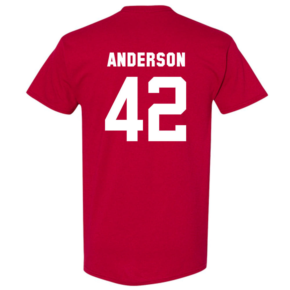 Arkansas - NCAA Baseball : Michael Anderson - Classic Shersey T-Shirt-1