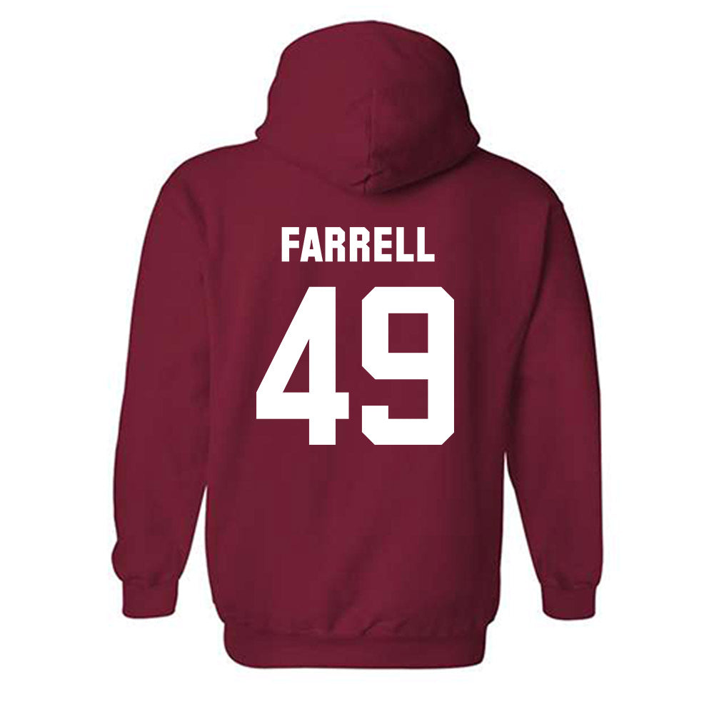 Arkansas - NCAA Baseball : Jackson Farrell - Classic Shersey Hooded Sweatshirt