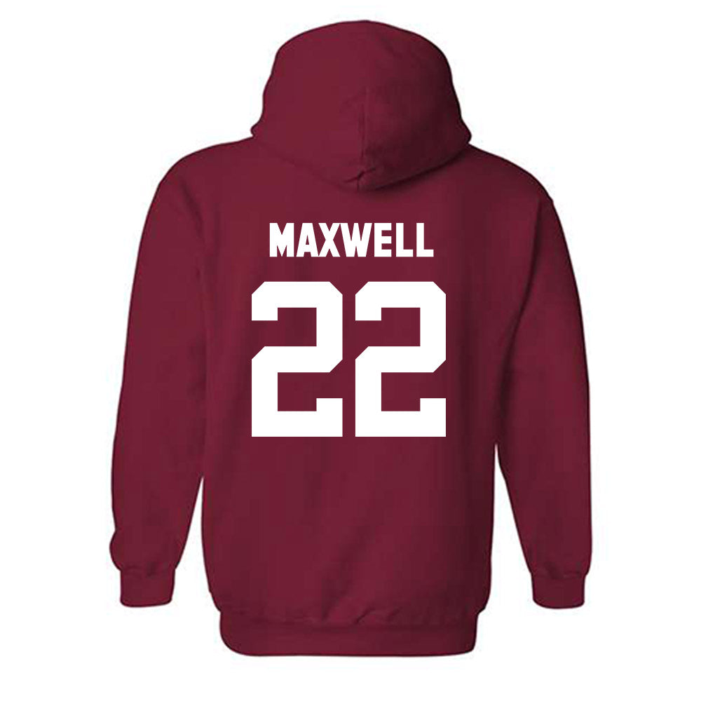 Arkansas - NCAA Baseball : Logan Maxwell - Classic Shersey Hooded Sweatshirt-1