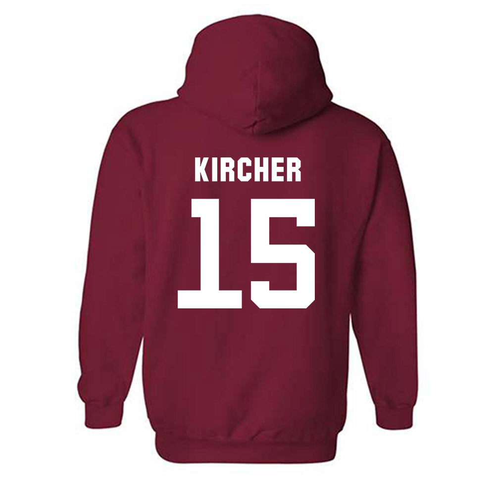 Arkansas - NCAA Baseball : Jackson Kircher - Classic Shersey Hooded Sweatshirt-1