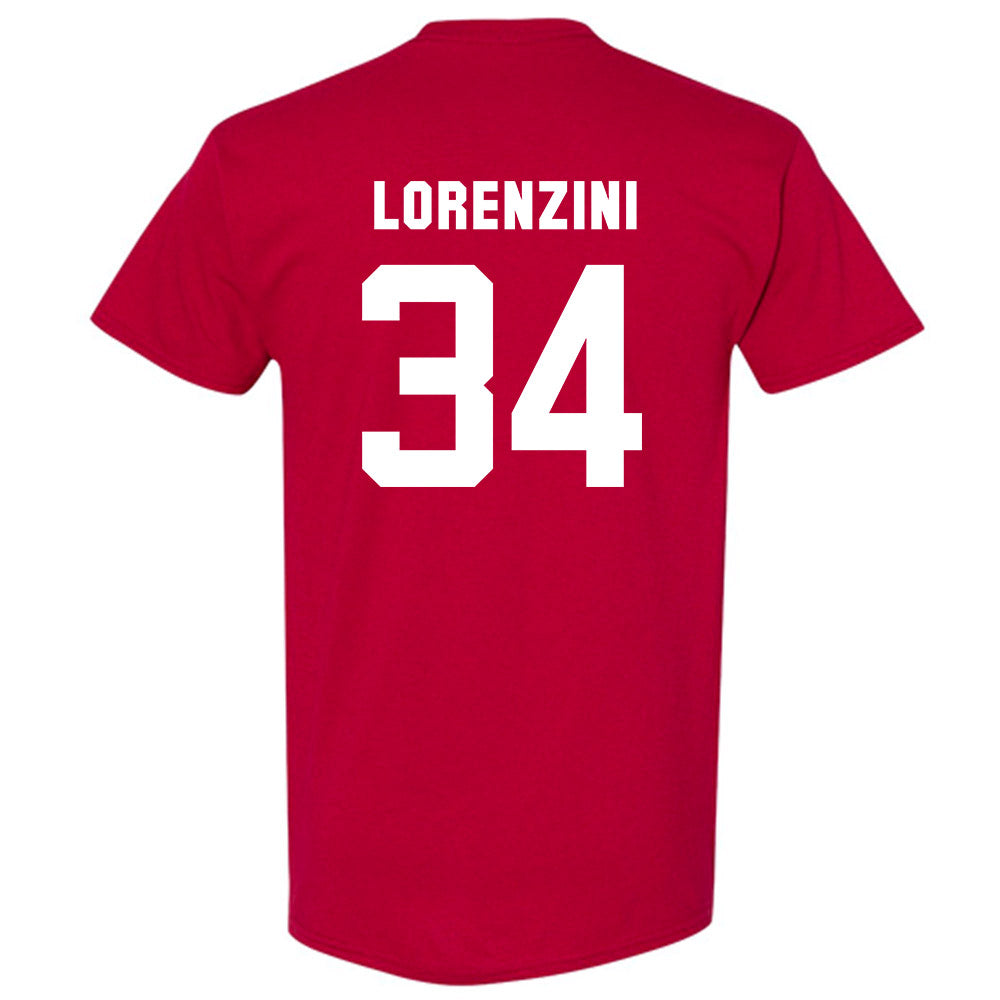 Arkansas - NCAA Baseball : Joey Lorenzini - Classic Shersey T-Shirt-1