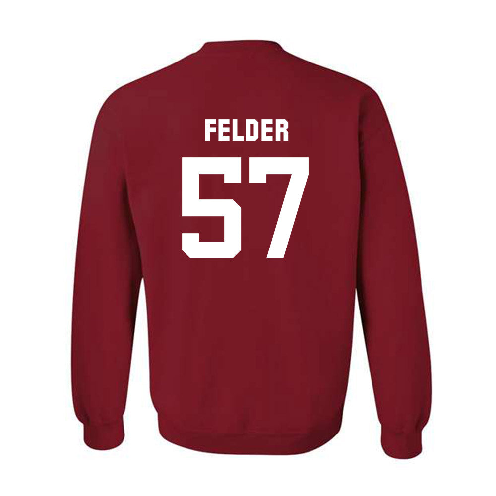 Arkansas - NCAA Baseball : Ross Felder - Classic Shersey Crewneck Sweatshirt-1