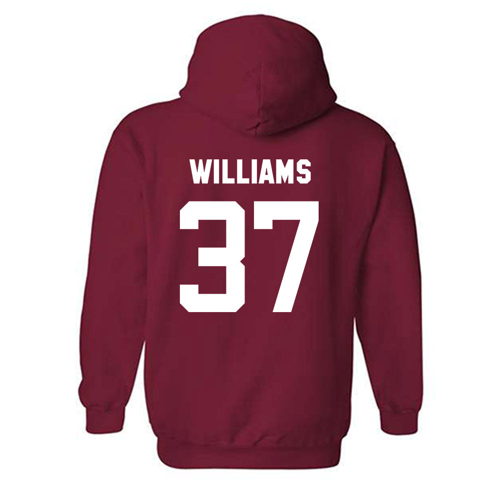 Arkansas - NCAA Baseball : Luke Williams - Classic Shersey Hooded Sweatshirt