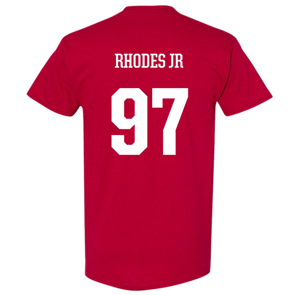 Arkansas - NCAA Football : Quincy Rhodes Jr - T-Shirt-1