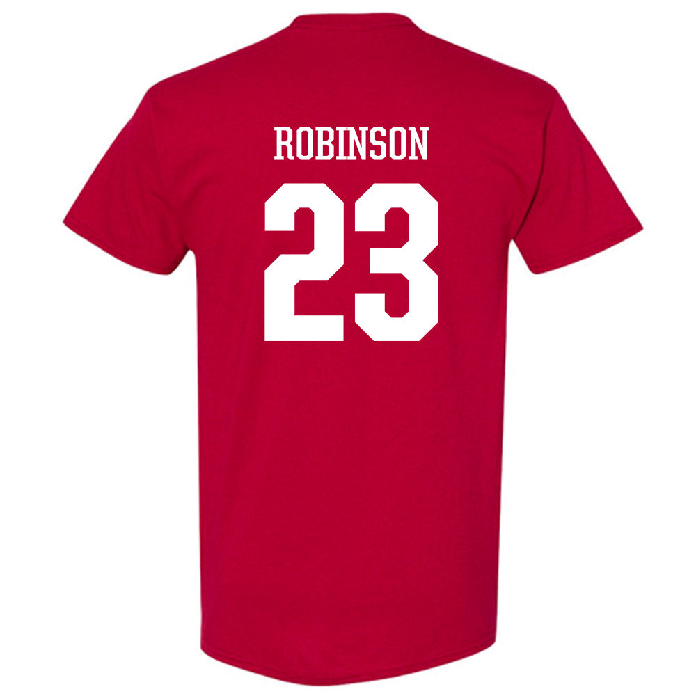 Arkansas - NCAA Women's Basketball : Emily Robinson - Classic Shersey T-Shirt-1