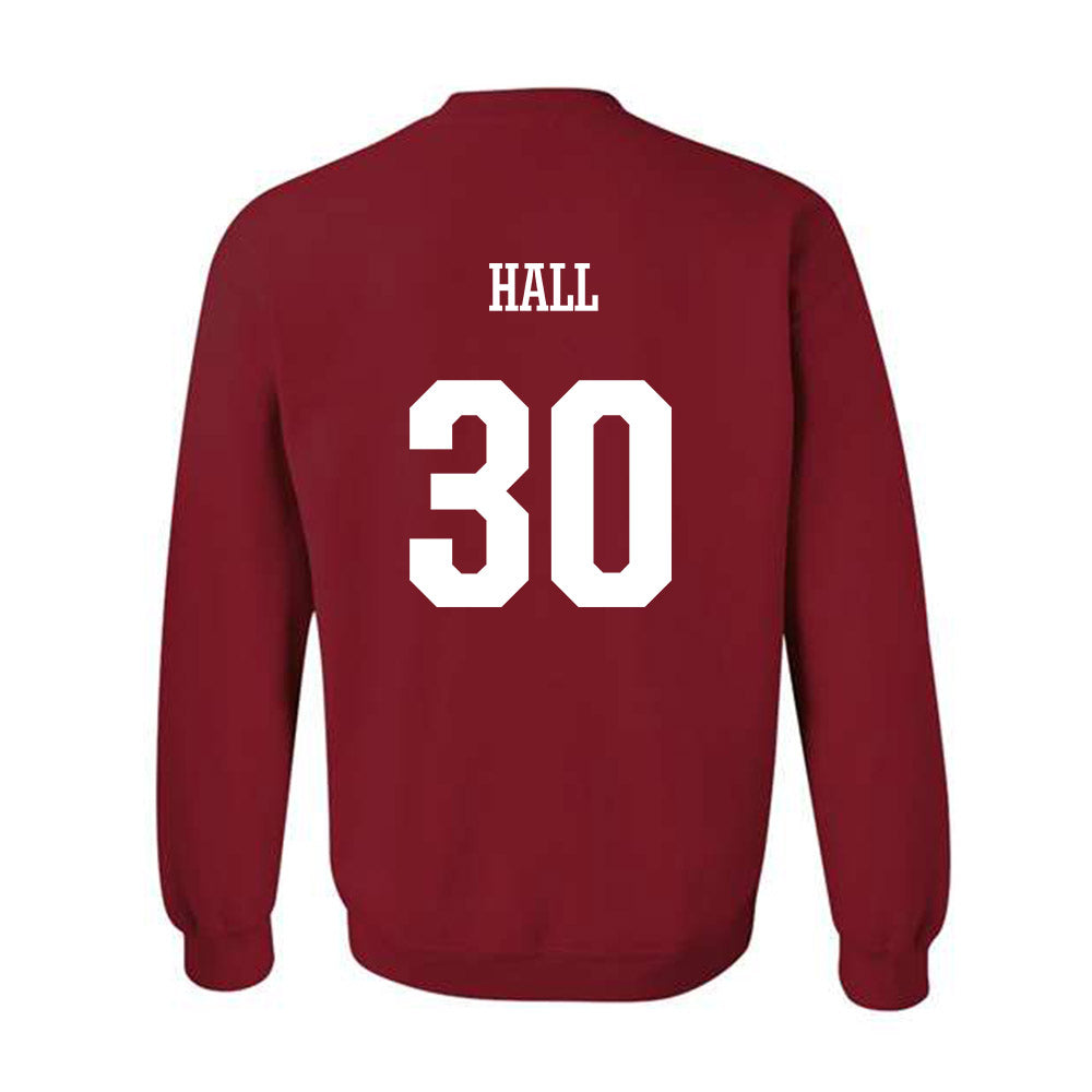 Arkansas - NCAA Softball : Khamari Hall - Classic Shersey Crewneck Sweatshirt-1