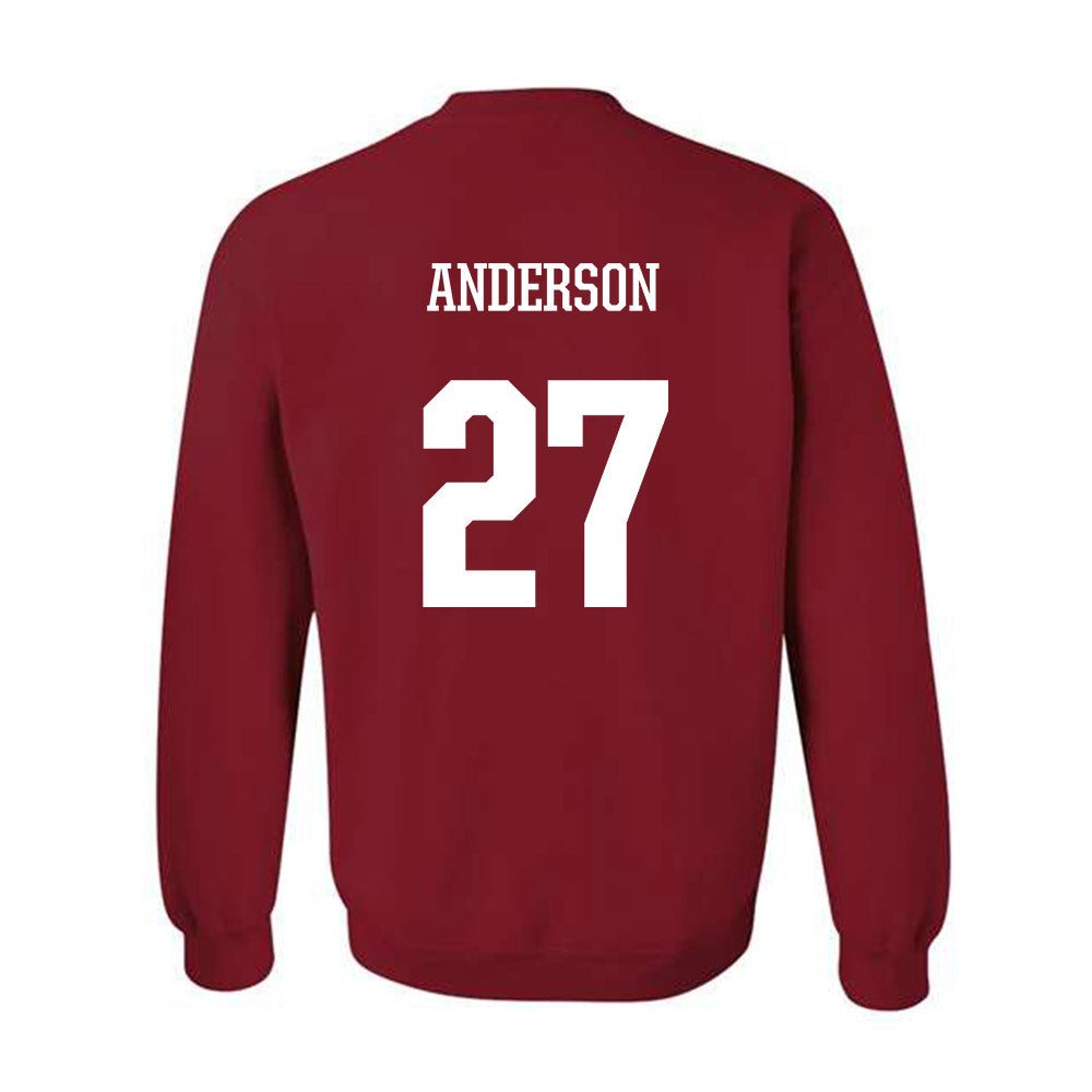 Arkansas - NCAA Women's Soccer : Dejionee Anderson - Classic Shersey Crewneck Sweatshirt