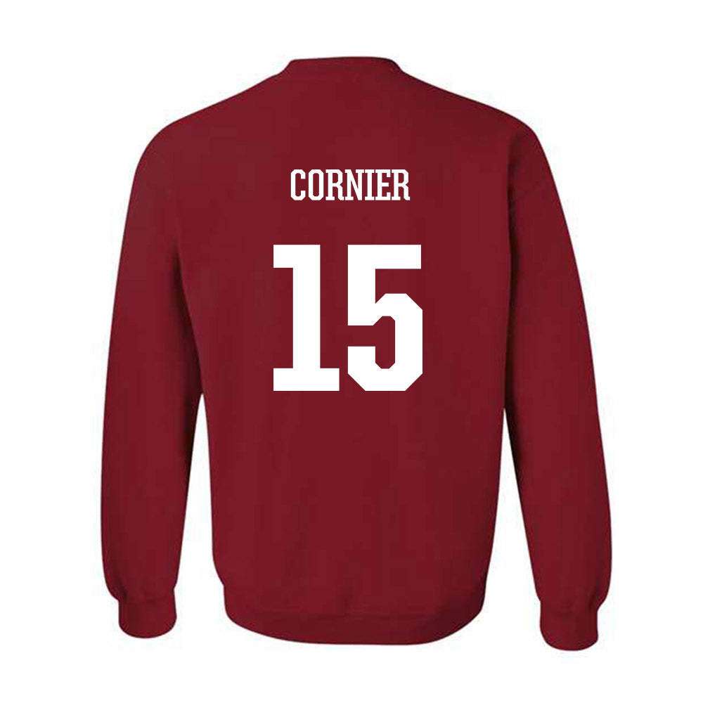 Arkansas - NCAA Women's Volleyball : Gaby Cornier - Classic Shersey Crewneck Sweatshirt-1