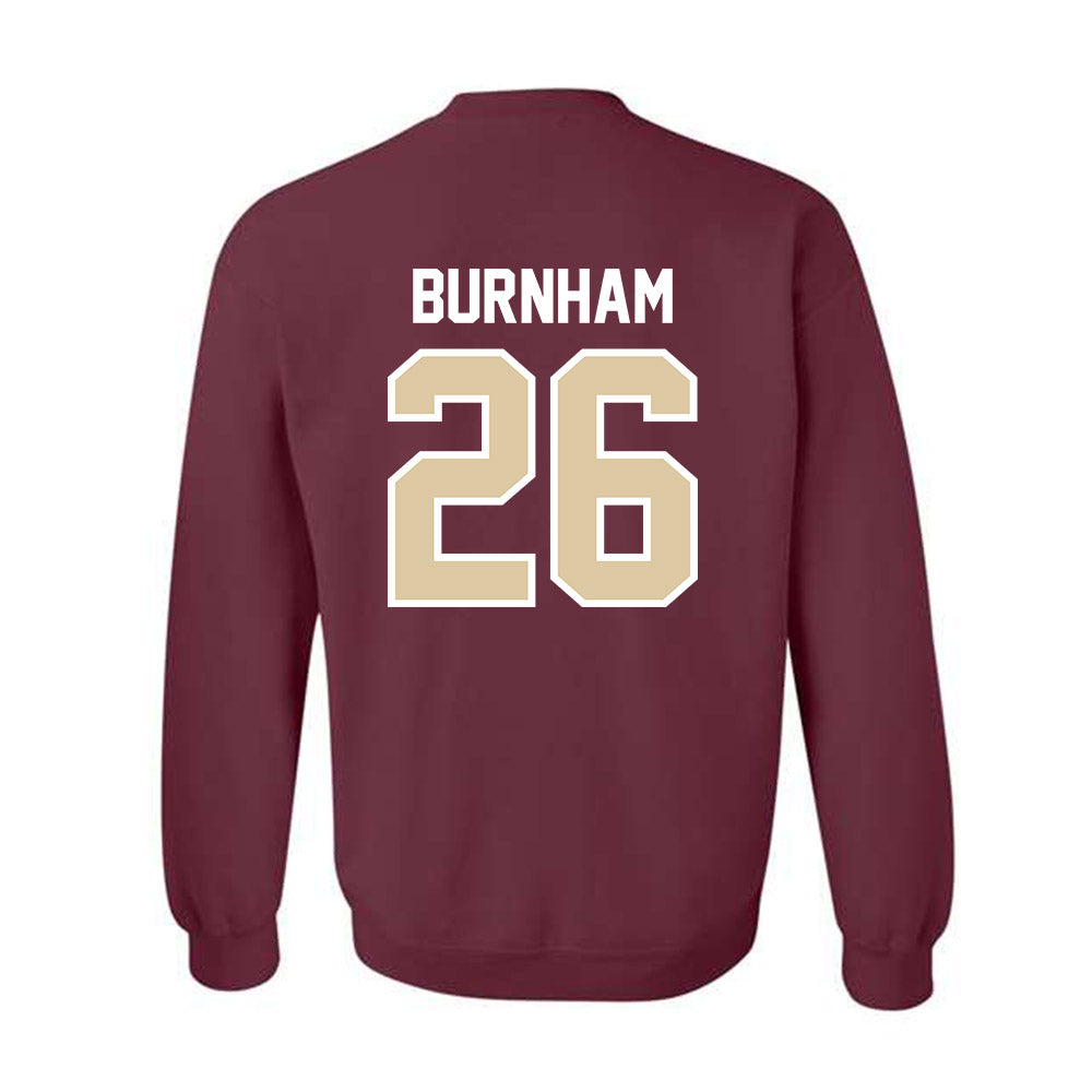 Boston College - NCAA Baseball : Jacob Burnham - Crewneck Sweatshirt