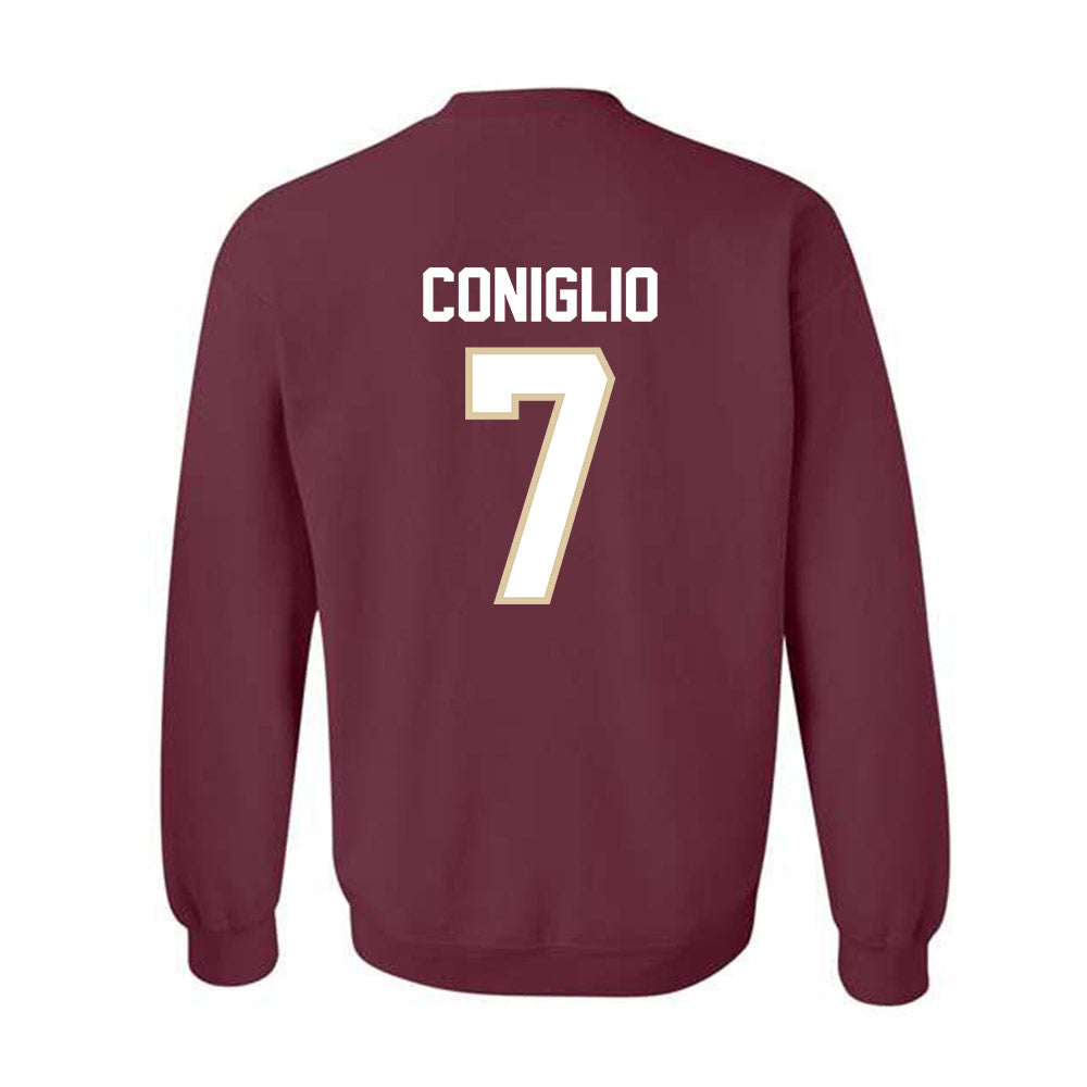 Boston College - NCAA Football : Jake Coniglio - Classic Shersey Crewneck Sweatshirt-1