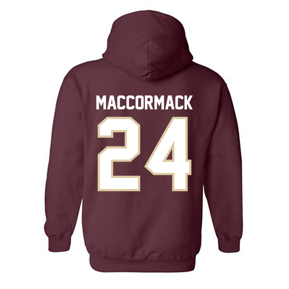 Boston College - NCAA Football : Bo MacCormack - Classic Shersey Hooded Sweatshirt-1