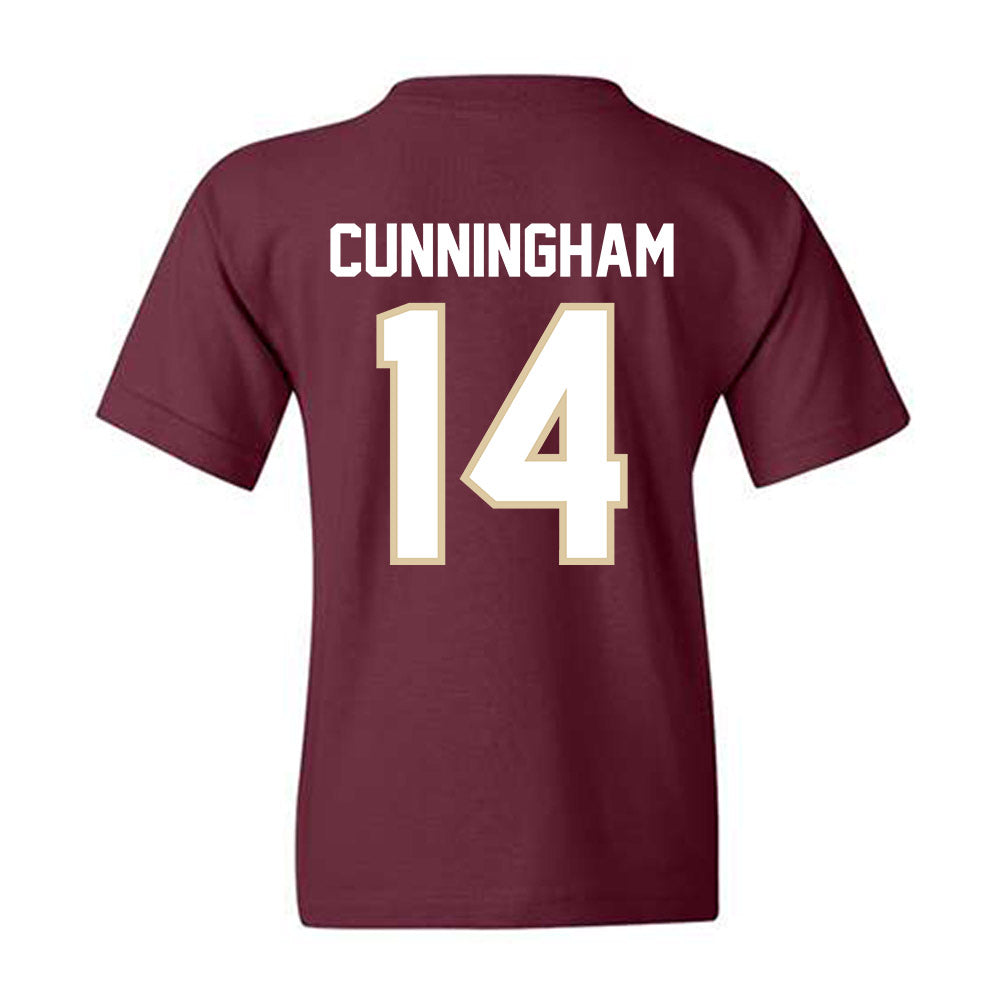 Boston College - NCAA Football : Ashton Cunningham - Classic Shersey Youth T-Shirt-1