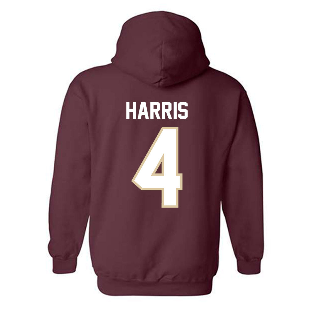 Boston College - NCAA Football : Reed Harris - Classic Shersey Hooded Sweatshirt-1
