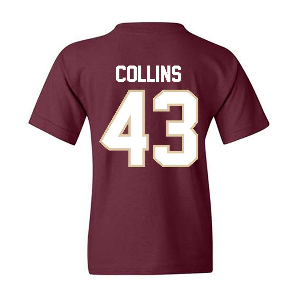Boston College - NCAA Football : Griffin Collins - Classic Shersey Youth T-Shirt-1