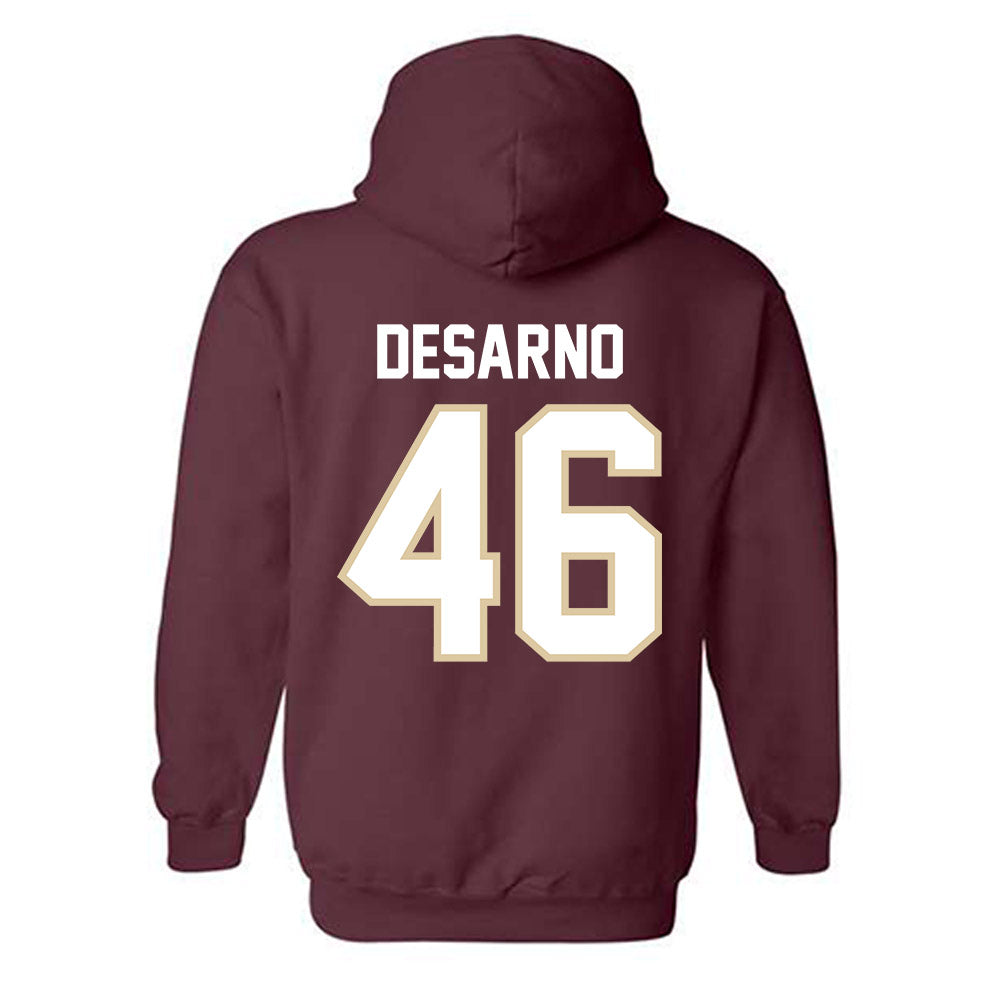 Boston College - NCAA Football : Dominic DeSarno - Classic Shersey Hooded Sweatshirt-1